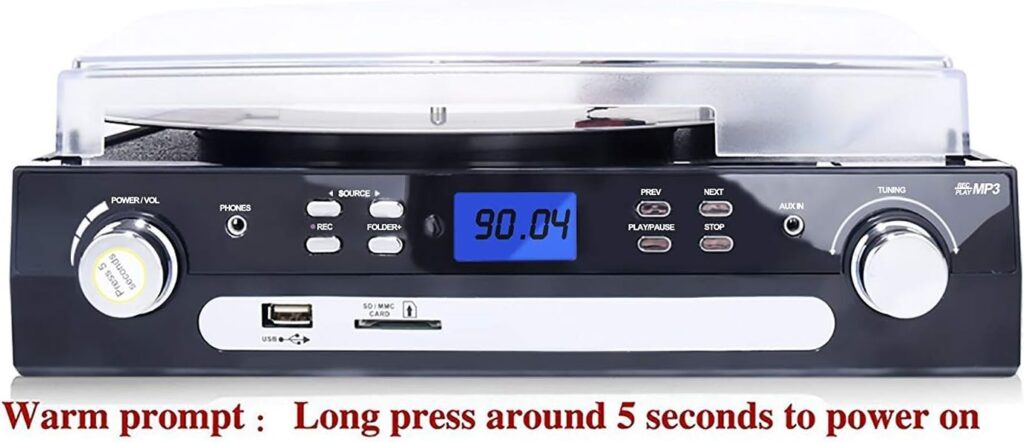 DIGITNOW Bluetooth Record Player Review