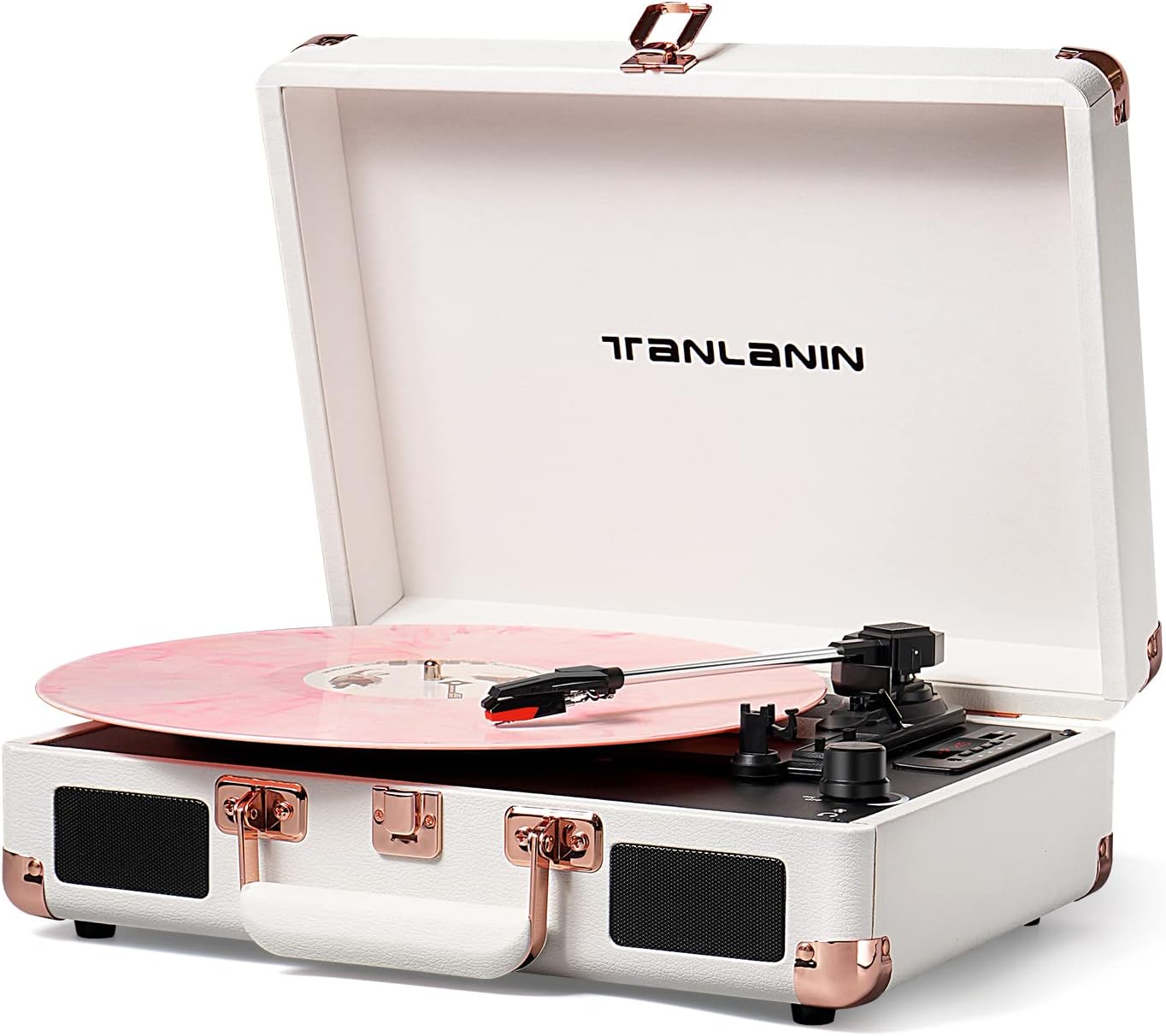 Tanlanin Vintage Vinyl Record Player with Bluetooth Review